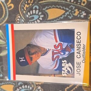 Jose Canseco Baseball Card (Huntsville Stars) AAmer Sport
